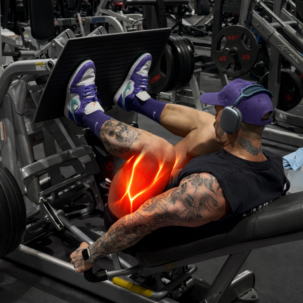 Javier training — leg press angle